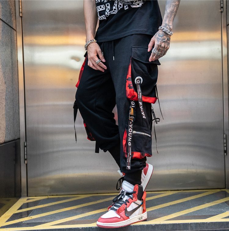 Hiphop webbing harem trousers - Bellarte Enchanté Hiphop webbing harem trousers
